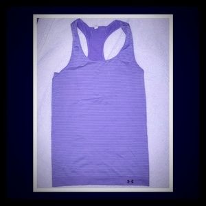 Under Armour heat gear ribbed racerback tank top